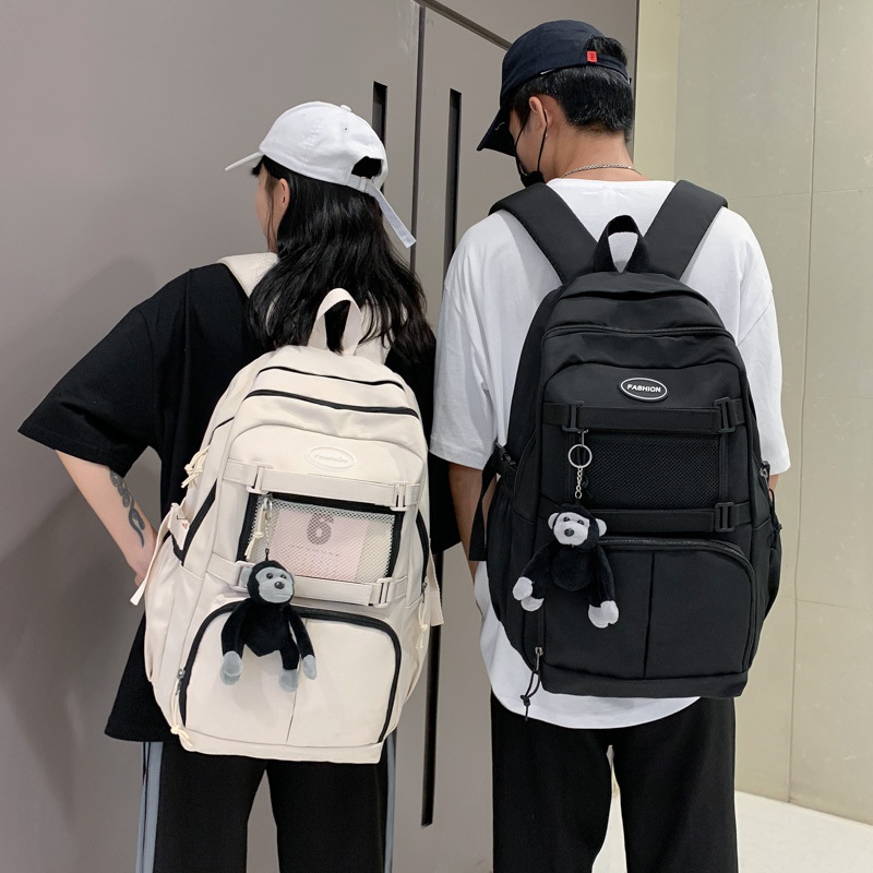 grande capacit Harajuku sac  dos de voyage couple multicouche tendance hommes