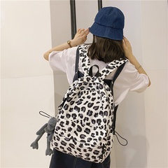 Trendy cool fashion Korean version of Harajuku ulzzang backpack college student high school backpack