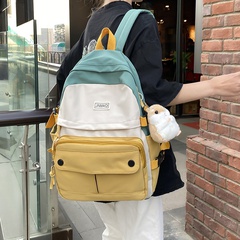 Cute schoolbag Korean version of high school students soft sister Japanese primary large-capacity backpack