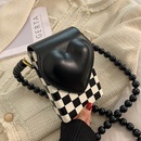 Herbst und Wintertaschen 2021 neue Damentaschen Checkerboard Messenger Bag kleine quadratische Taschepicture20