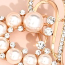 Nueva moda broche mujer perla corazn diamante broche boda ramillete accesoriospicture6