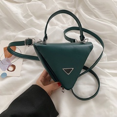 fashion bag 2021 new autumn simple retro handbag trendy shoulder messenger triangle bag