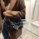 Bow Chain Bag 2021 Autumn New Handbag Korean Style Simple Shoulder Bag Elegant Lady Messenger Bag Fashionpicture20