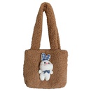 Lamb fur bag new messenger bag student cute cartoon plush shoulder bag NHTG467768picture26