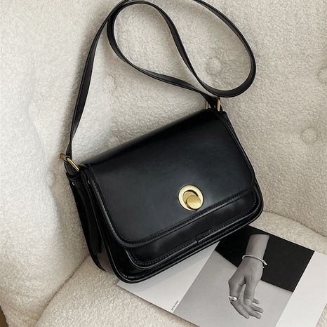 Retro Damentasche Mode Postbote Umhängetasche einfache kleine quadratische Tasche NHTG467784's discount tags
