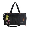 New nylon fabric gym bag travel sports cylinder handbag luggage bag dry and wet separation handbagpicture55