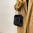 Plush bag new female bag acrylic thick chain shoulder bagpicture24