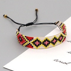 new Miyuki beads woven Indian ethnic style geometric handmade woven jewelry bracelet women