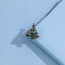Moda creativa rbol de Navidad broche personalidad Retro completo diamante ramillete da de Navidad brochepicture12