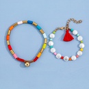 Bohemian Style neue Farbe Spleirohr Perlen Quaste Armband Mode zweiteiliges Setpicture11
