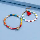 Bohemian Style neue Farbe Spleirohr Perlen Quaste Armband Mode zweiteiliges Setpicture12