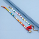 Bohemian Style neue Farbe Spleirohr Perlen Quaste Armband Mode zweiteiliges Setpicture14