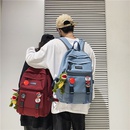 Schoolbag Female Korean Harajuku Ulzzang High School Student Backpack Junior High School Student Large Capacity College Style Ins Backpackpicture53