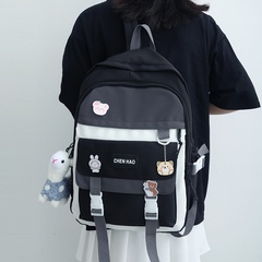 Mochila de estilo coreano para niñas, mochila de gran capacidad para estudiantes de secundaria