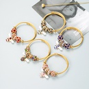 jewelry alloy gold adjustable bee bracelet diamond ballpicture25