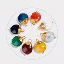 European and American fashion personality design golden pea pendant multilayer necklacepicture18