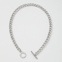 simple chain OT buckle fashion thick necklace wholesale