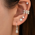 European and American fashion geometric ear clip combination new jewelrypicture7