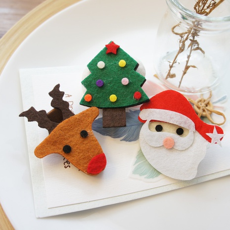 Coiffure de Noël accessoires de cheveux épingle à cheveux de Noël pour enfants NHAYP469840's discount tags
