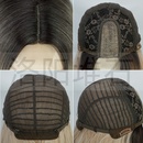 Perruques dames perruques cheveux longs raides coiffures en fibre chimique perruques en grospicture15