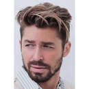 2021 New Wig Men Brown Partial Short Mens Brown European and American Mens Wig in Stock One Piece Dropshippingpicture7
