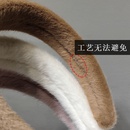 PlschSchwammStirnband warmes KaninchenfellImitat mit breiter Krempe Haarnadel waschen Gesicht Koreanischer Kopfschmuckpicture18