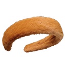 PlschSchwammStirnband warmes KaninchenfellImitat mit breiter Krempe Haarnadel waschen Gesicht Koreanischer Kopfschmuckpicture15