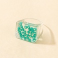 European and American new trend resin ring with beads lemon color ring wholesalepicture38