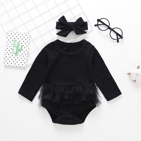 Infant Triangle Romper Cute Baby One-piece Autumn Romper NHSSF503743's discount tags