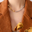 Europische und amerikanische Ins Fashion Zirkonia Spleien Halskette Armband 2021 Schmuckpicture9