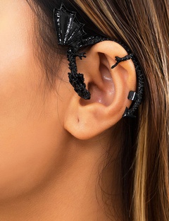 exaggerated bat ear pinna clip bone clip