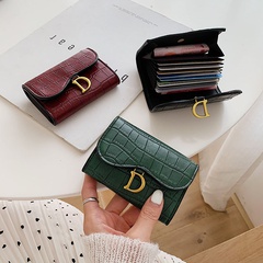 2021 neue Schnalle kleine Brieftasche kurzes Organ koreanische prismatische Geldbörse Kartentasche Brieftasche