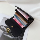 2021 new buckle small wallet short organ Korean prismatic coin purse card bag walletpicture12