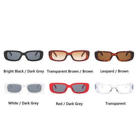 Gafas de sol cuadradas retro con montura pequeña gafas de sol de color caramelo al por mayor's discount tags