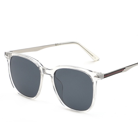 Nuevas gafas de sol para hombre, montura grande semimetálica europea y americana al por mayor NHVM517815's discount tags