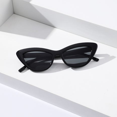 gafas de sol de ojo de gato de moda con montura pequeña de color caramelo NHVM517819's discount tags