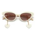 cateye narrow modern retro rope decoration sunglasses fashion catwalk sunglassespicture24