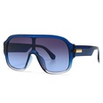 fashion geometric oversized frame sunglasses model conjoined sunglassespicture21