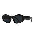 retro sunglasses geometric contrast color wideleg sunglasses wild trend sunglassespicture14