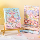 Stationery Cartoon Princess Magnetic Buckle Book Cute Hand Ledger Student Notebookpicture8