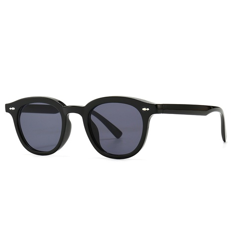 Gafas de sol retro de montura estrecha anti-azul claro espejo plano tendencia encanto moderno's discount tags