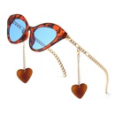 cateye narrow modern retro rope decoration sunglasses fashion catwalk sunglassespicture15