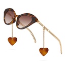 cateye narrow modern retro rope decoration sunglasses fashion catwalk sunglassespicture17