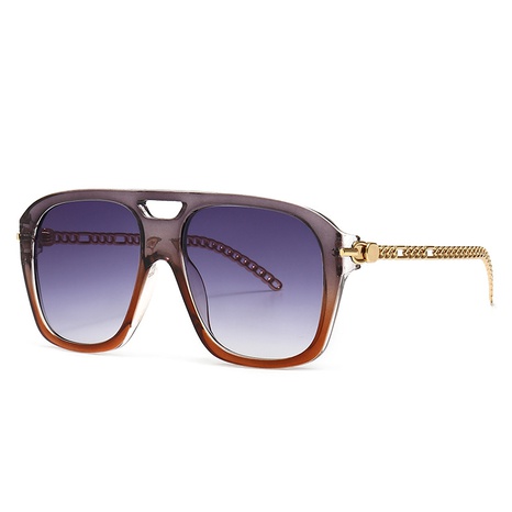fantasy color big frame modern charm sunglasses fan chain sunglasses's discount tags