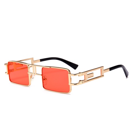 steampunk metal sunglasses European and American box sunglasses wholesale's discount tags