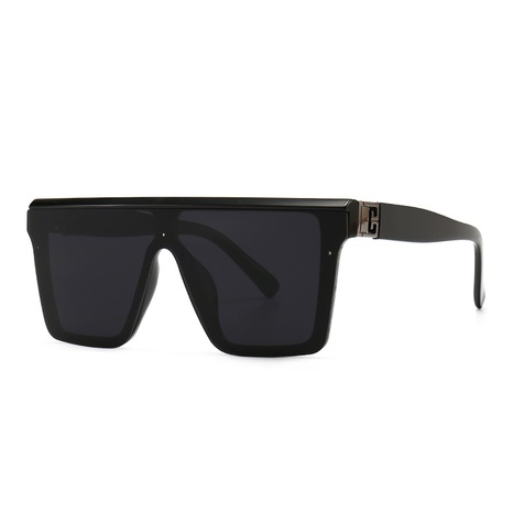 lunettes de soleil à jambe large et à dessus plat, tendance rétro sauvage classique's discount tags
