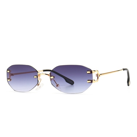foreign trade new retro square frame narrow sunglasses's discount tags