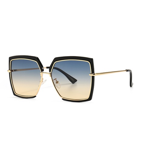European and American thin leg retro trend leopard sunglasses's discount tags