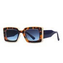 crossborder narrow European and American glasses model square modern sunglassespicture10