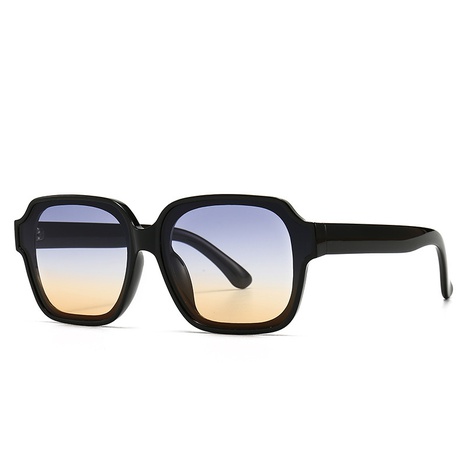 simple foreign trade cross-border European and American square sunglasses's discount tags